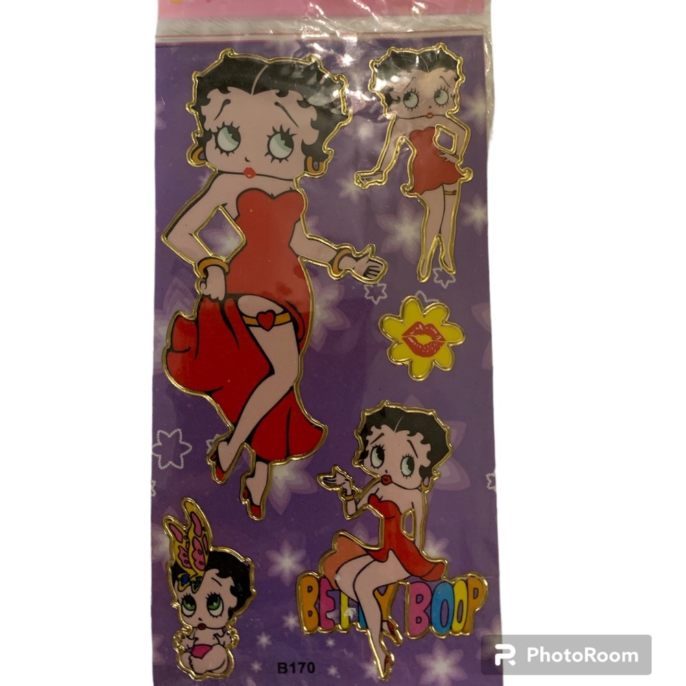 🌸.   Betty Boop sticker sheets - Picture 4 of 4